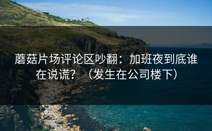蘑菇片场评论区吵翻：加班夜到底谁在说谎？（发生在公司楼下）
